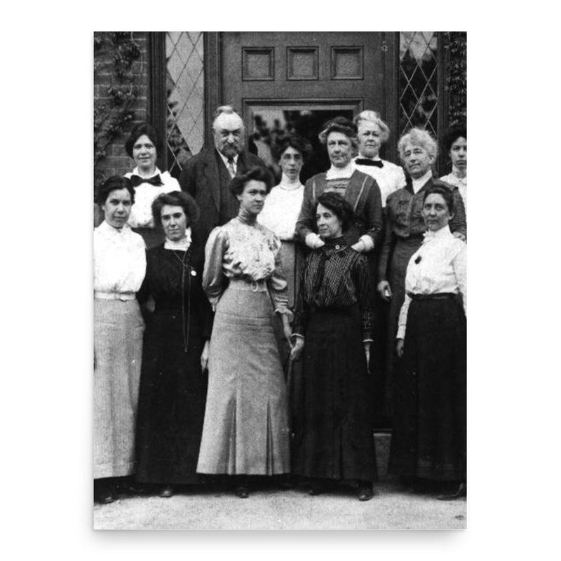 Evelyn Leland poster print, in size 18x24 inches.