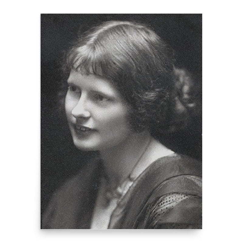 Evelyn Paul poster print, in size 18x24 inches.