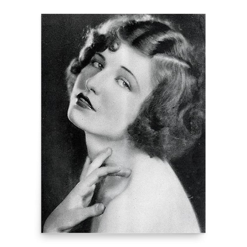 Evelyn Peirce poster print, in size 18x24 inches.