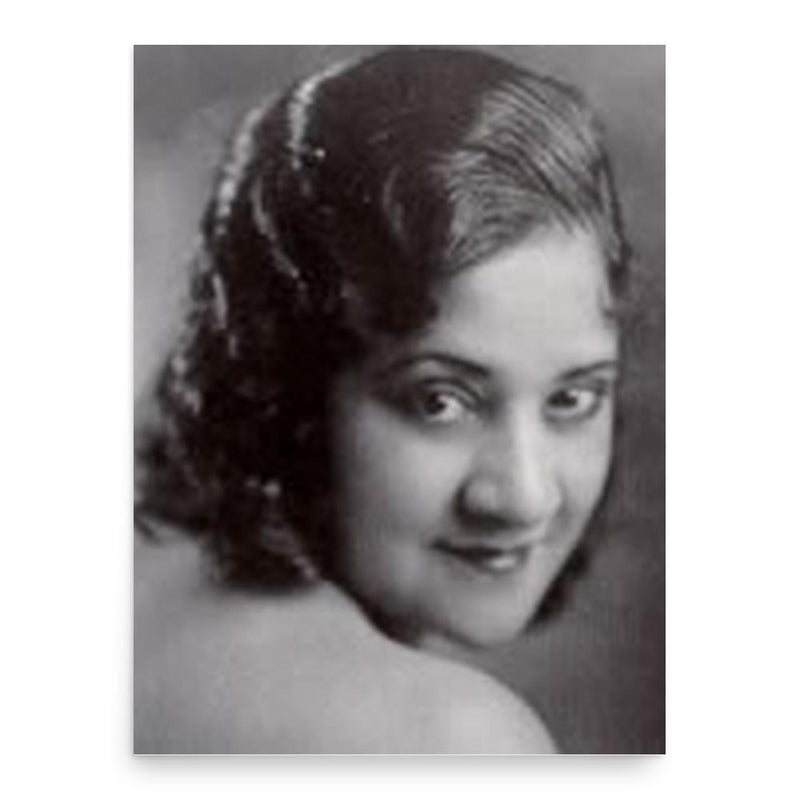 Evelyn Preer poster print, in size 18x24 inches.