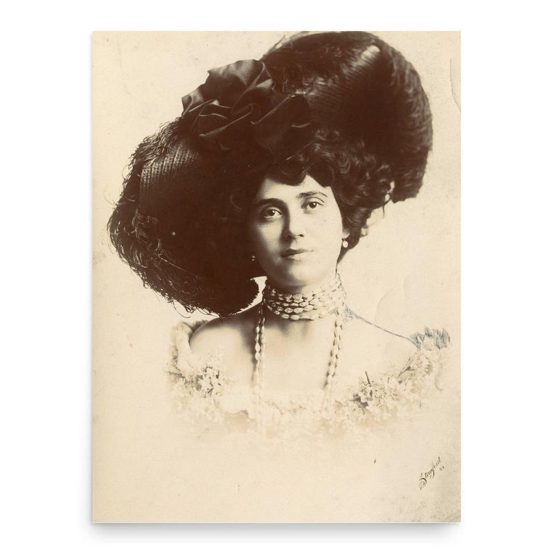 Evelyn Selbie poster print, in size 18x24 inches.