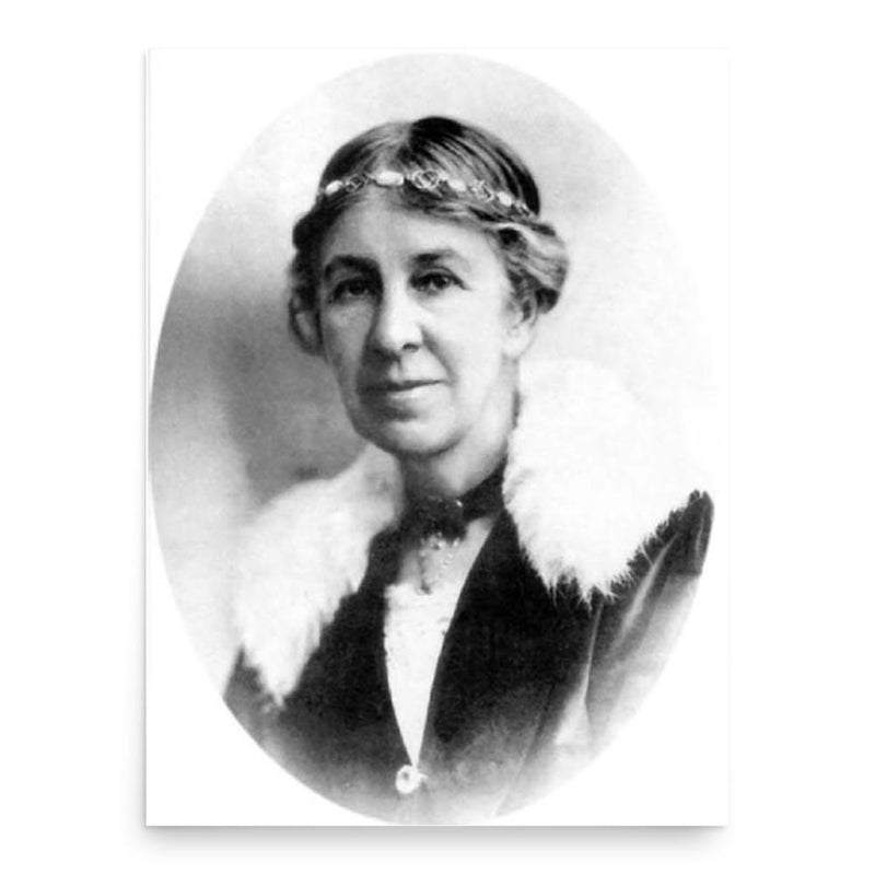 Evelyn Underhill poster print, in size 18x24 inches.