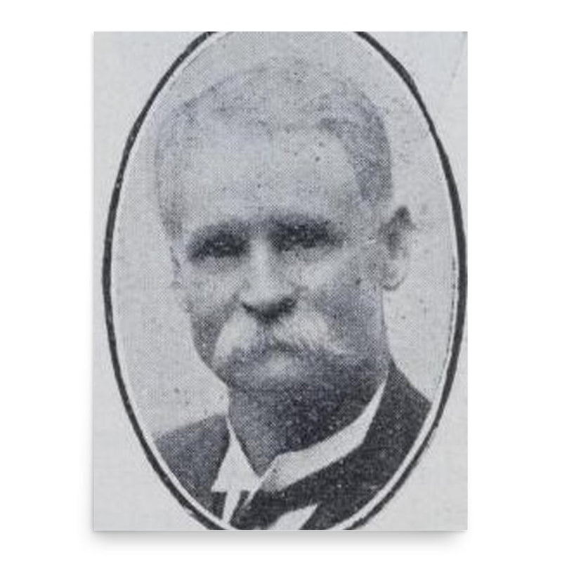 Even George poster print, in size 18x24 inches.