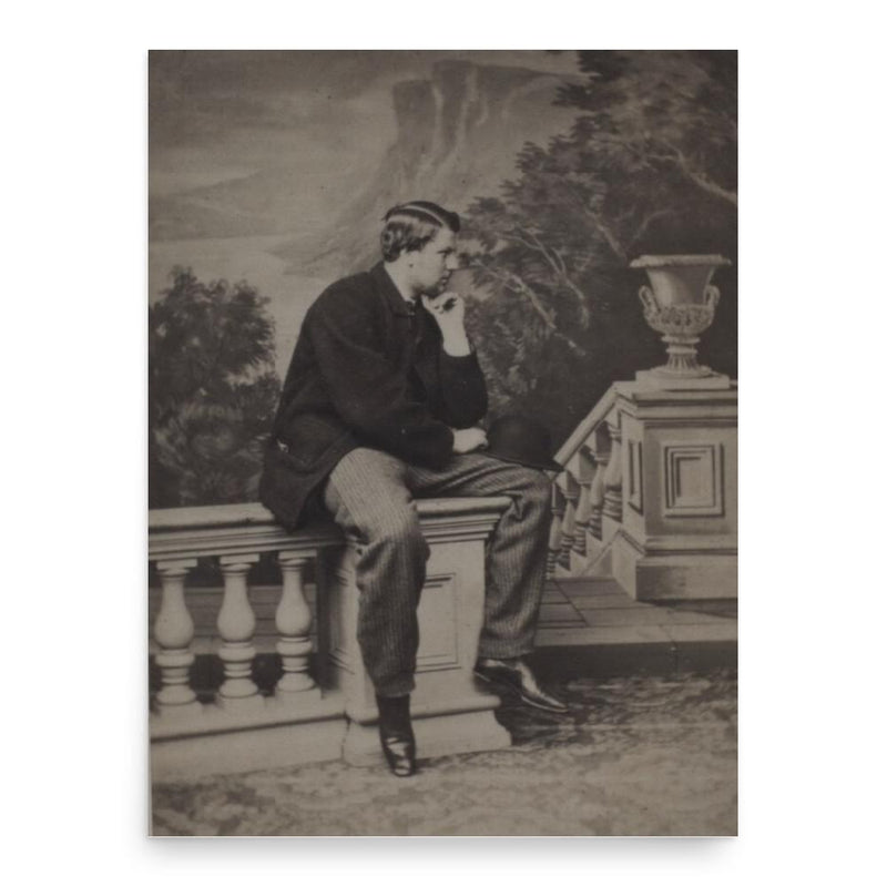 Everard Hambro poster print, in size 18x24 inches.