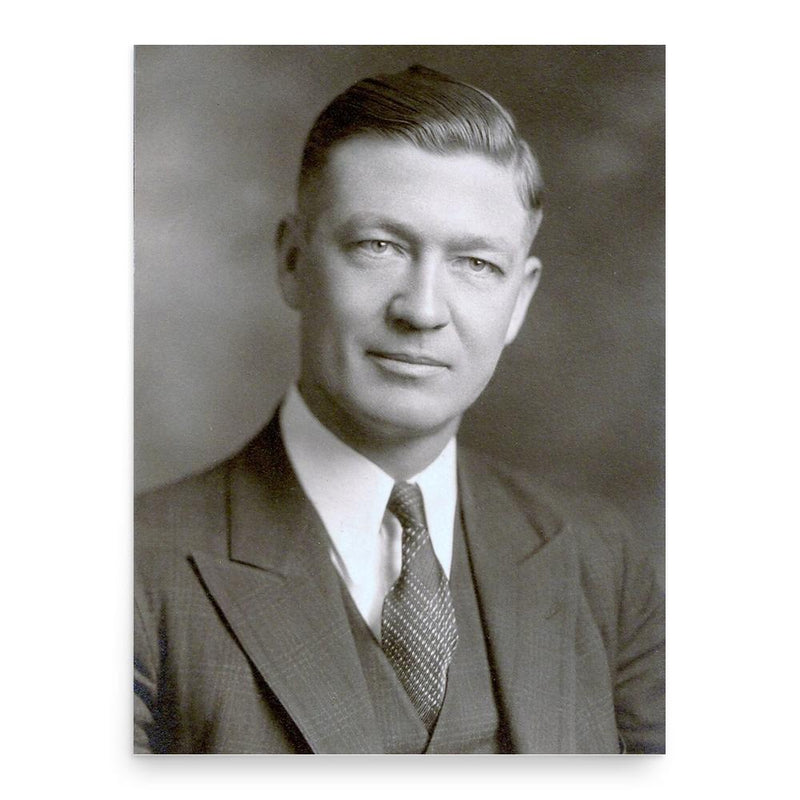 Everett Dunn poster print, in size 18x24 inches.