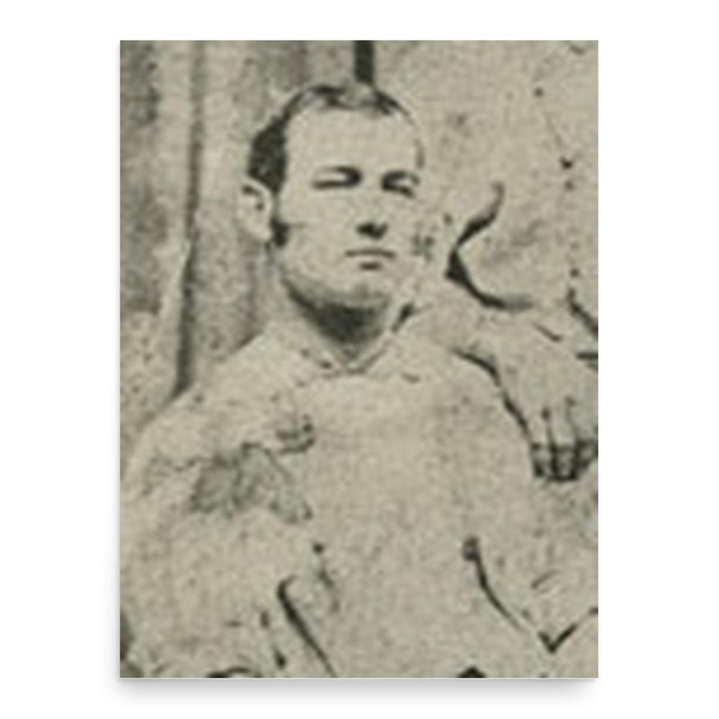 Everett Mills poster print, in size 18x24 inches.