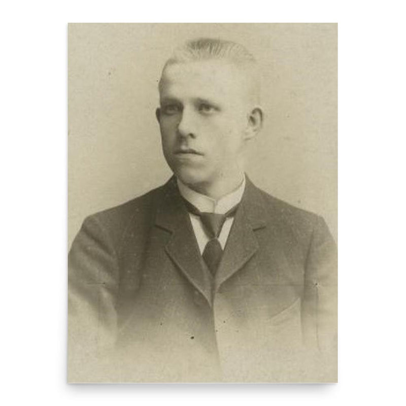 Evert Huttunen poster print, in size 18x24 inches.