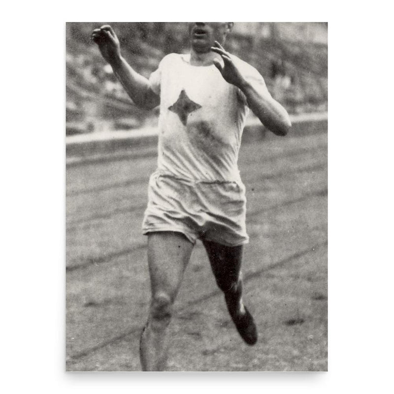 Evert Nilsson poster print, in size 18x24 inches.