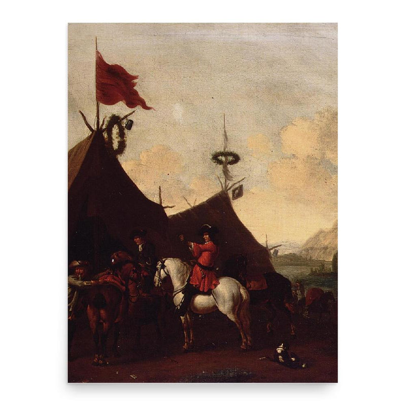 Evert Oudendijck poster print, in size 18x24 inches.