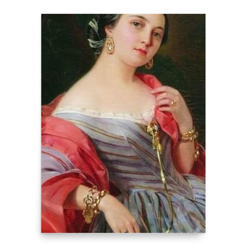 Evgenia Tur poster print, in size 18x24 inches.