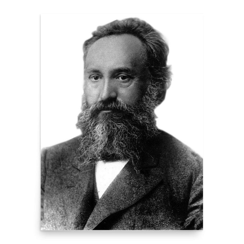 Evgraf Fedorov poster print, in size 18x24 inches.