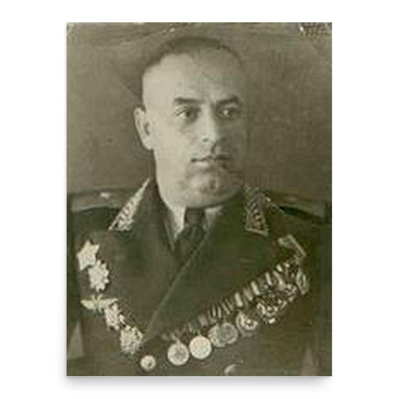 Evstafii Tatanashvili poster print, in size 18x24 inches.