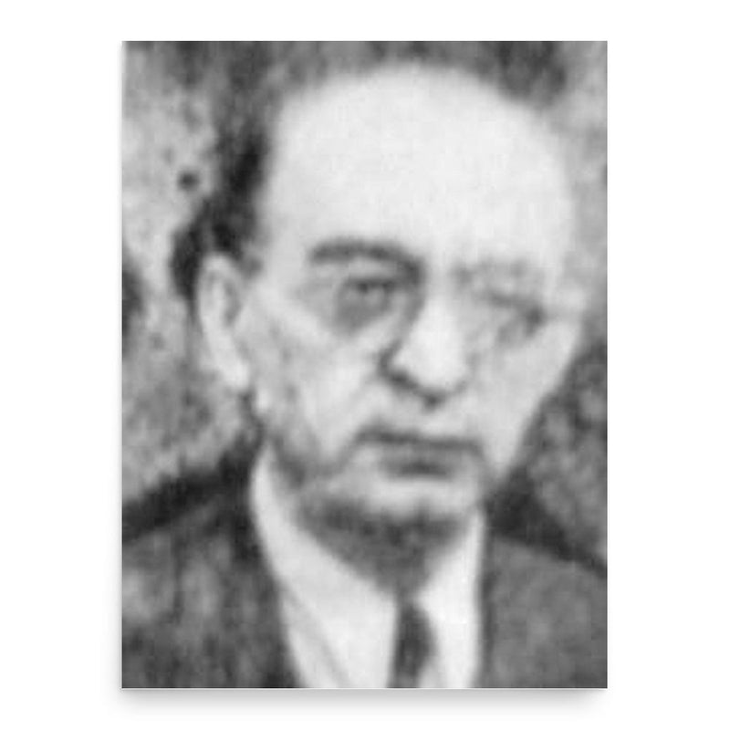 Ewald Latacz poster print, in size 18x24 inches.