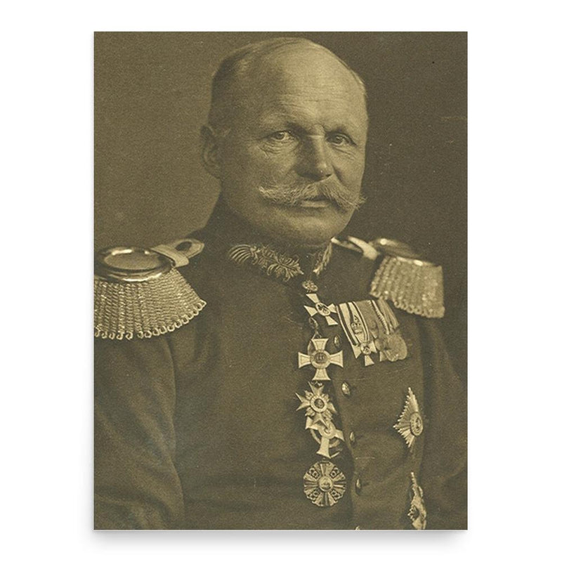 Ewald von Lochow poster print, in size 18x24 inches.