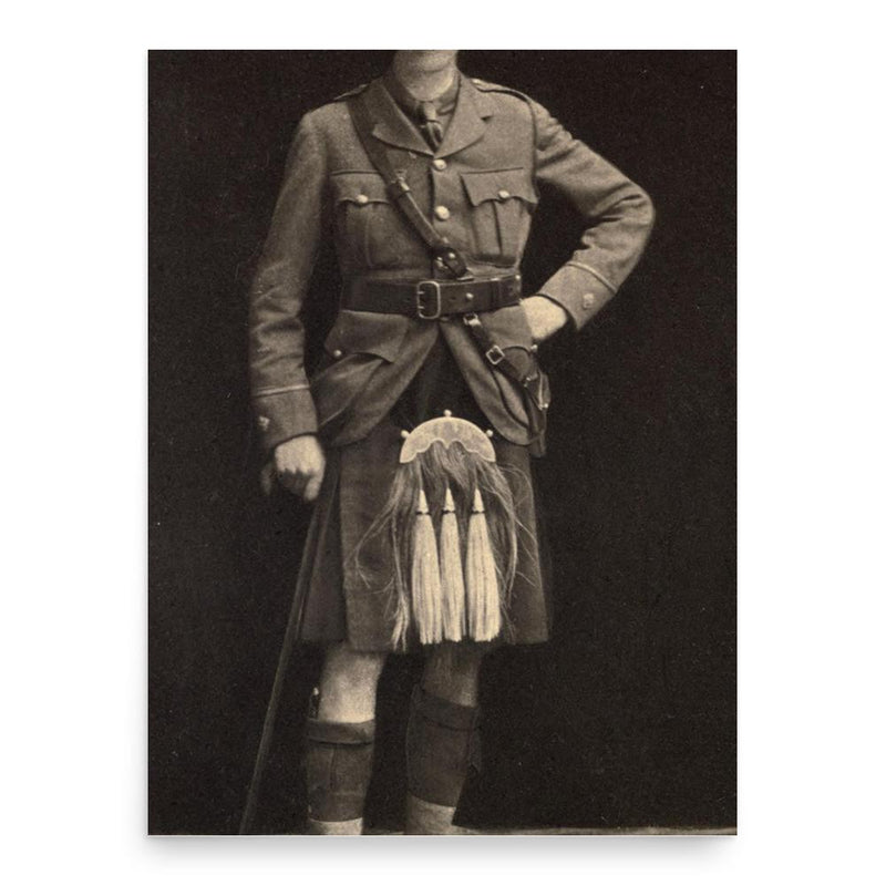 Ewart Alan Mackintosh poster print, in size 18x24 inches.