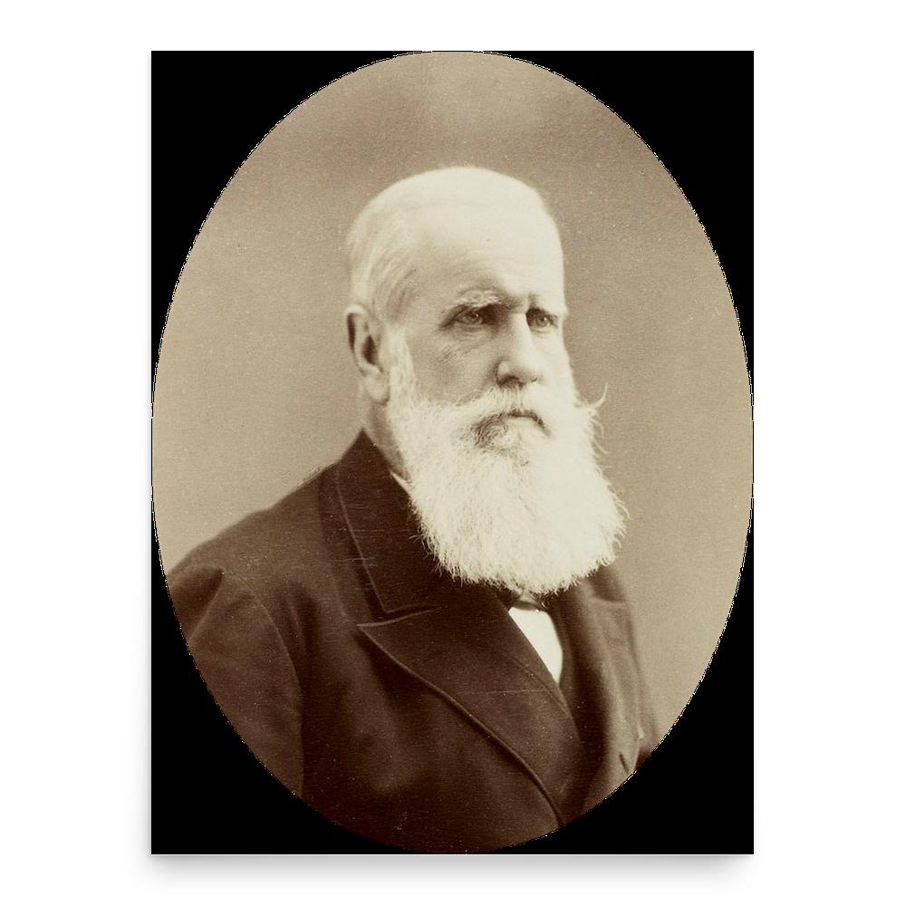 Exile and death of Pedro II of Brazil poster print, in size 18x24 inches.