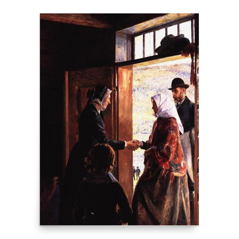 Eyolf Soot poster print, in size 18x24 inches.