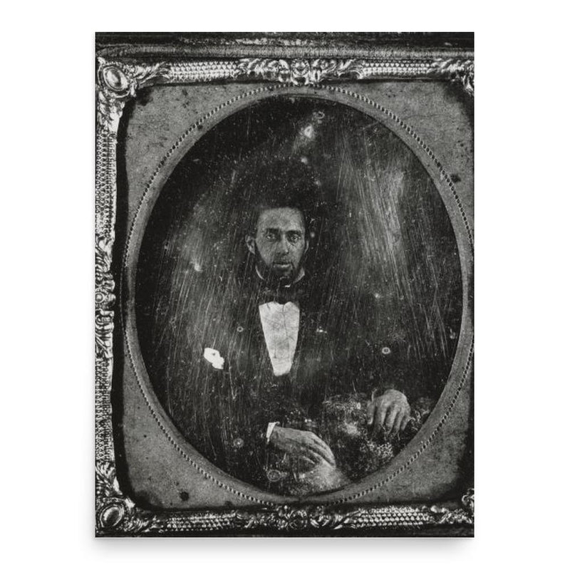 Ezekiel Gillespie poster print, in size 18x24 inches.