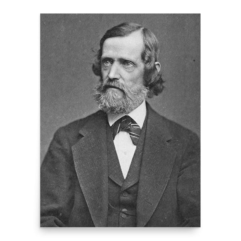 Ezra Abbot poster print, in size 18x24 inches.