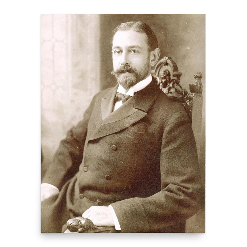 Ezra Fitch poster print, in size 18x24 inches.