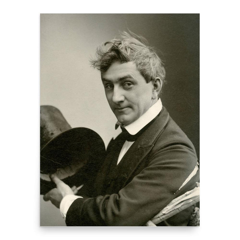 Ezra Kendall poster print, in size 18x24 inches.