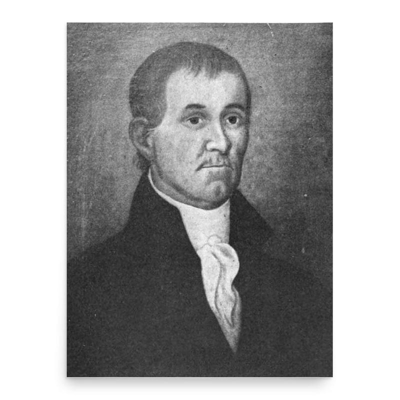 Ezra Lee poster print, in size 18x24 inches.