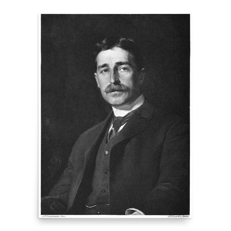 Ezra Ripley Thayer poster print, in size 18x24 inches.