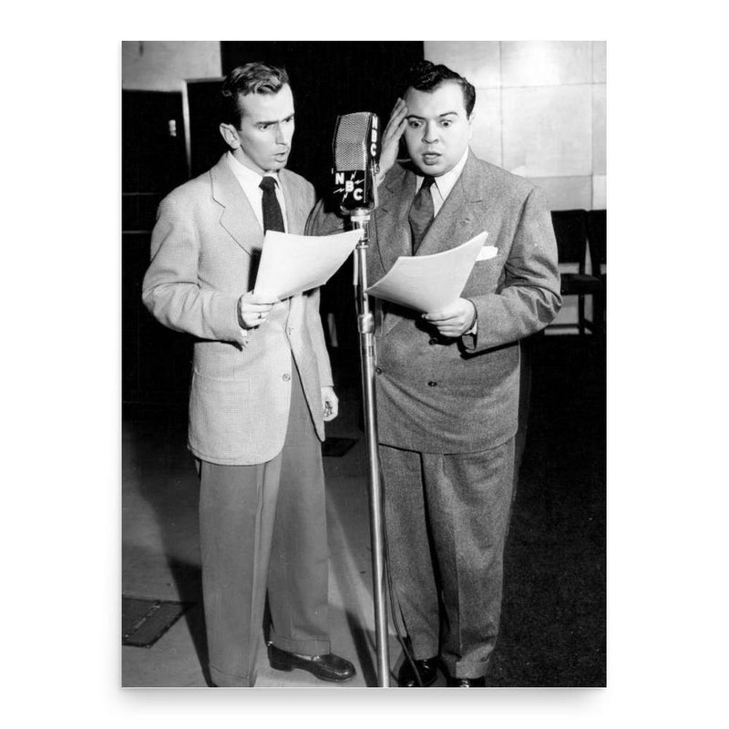 Ezra Stone poster print, in size 18x24 inches.