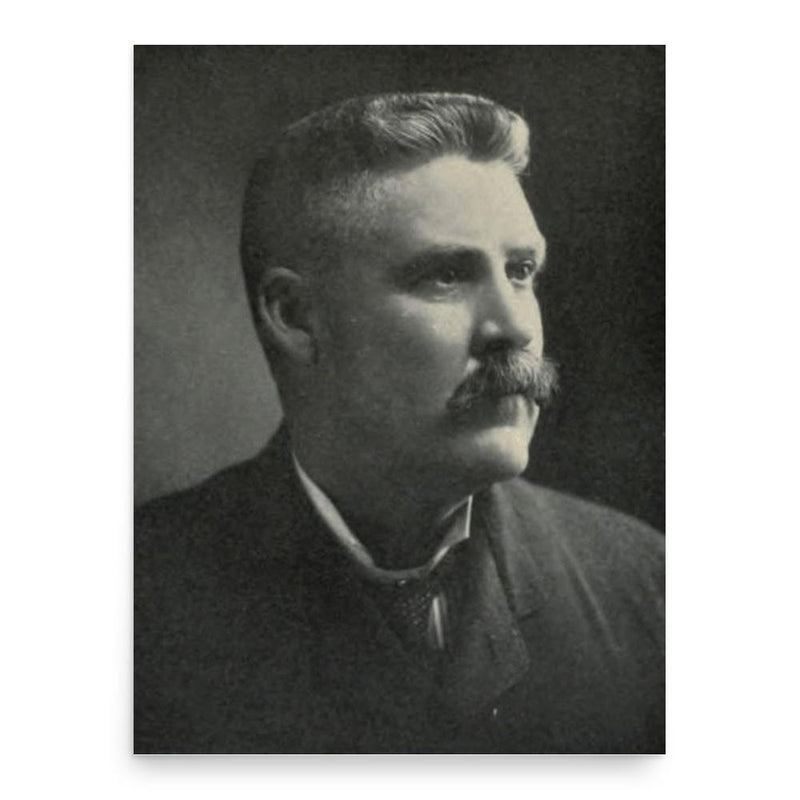 Ezra Thompson poster print, in size 18x24 inches.