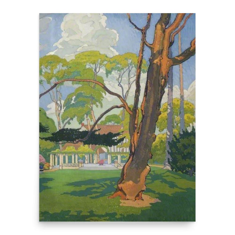 F Gregory Brown poster print, in size 18x24 inches.