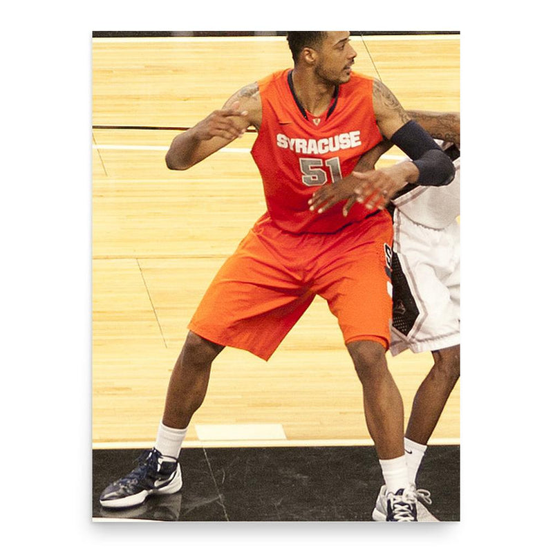 Fab Melo poster print, in size 18x24 inches.