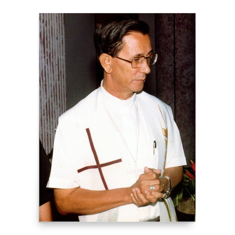 Fabio Mamerto Rivas Santos poster print, in size 18x24 inches.