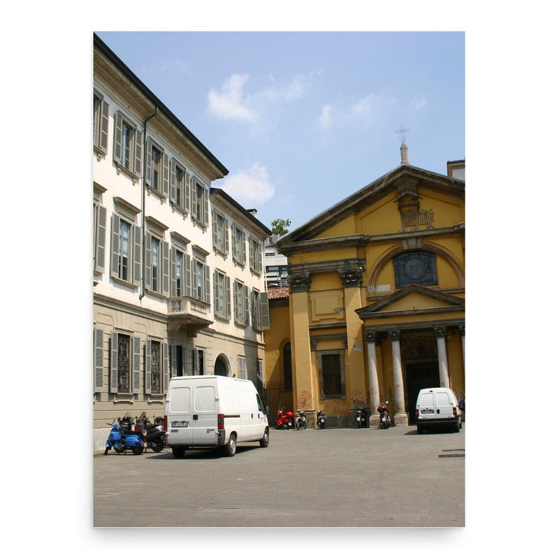 Fabio Mangone poster print, in size 18x24 inches.