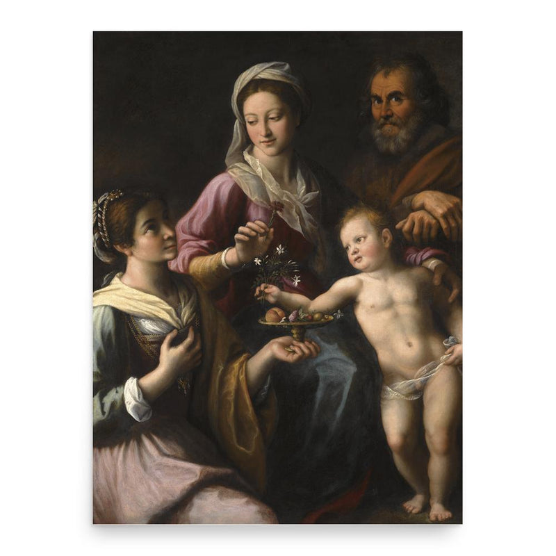 Fabrizio Santafede poster print, in size 18x24 inches.