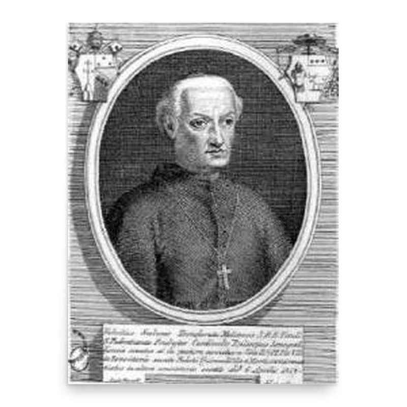 Fabrizio Sceberras Testaferrata poster print, in size 18x24 inches.