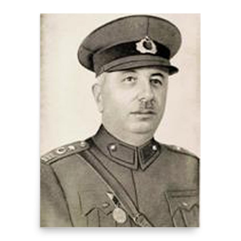 Fahrettin Altay poster print, in size 18x24 inches.