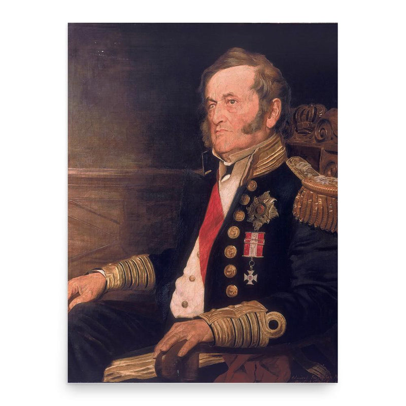 Fairfax Moresby poster print, in size 18x24 inches.