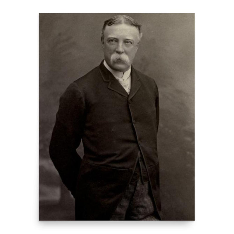 Fairman Rogers poster print, in size 18x24 inches.