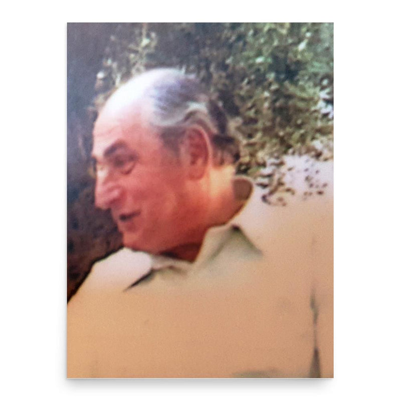 Faisal Husseini poster print, in size 18x24 inches.