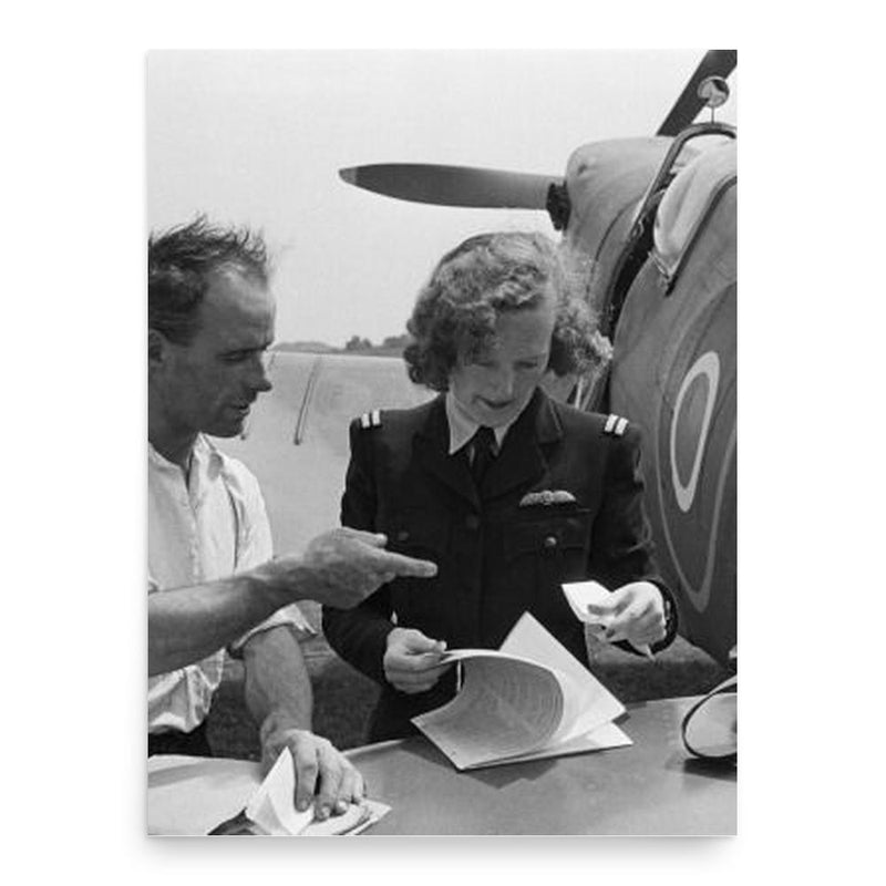 Faith Bennett poster print, in size 18x24 inches.