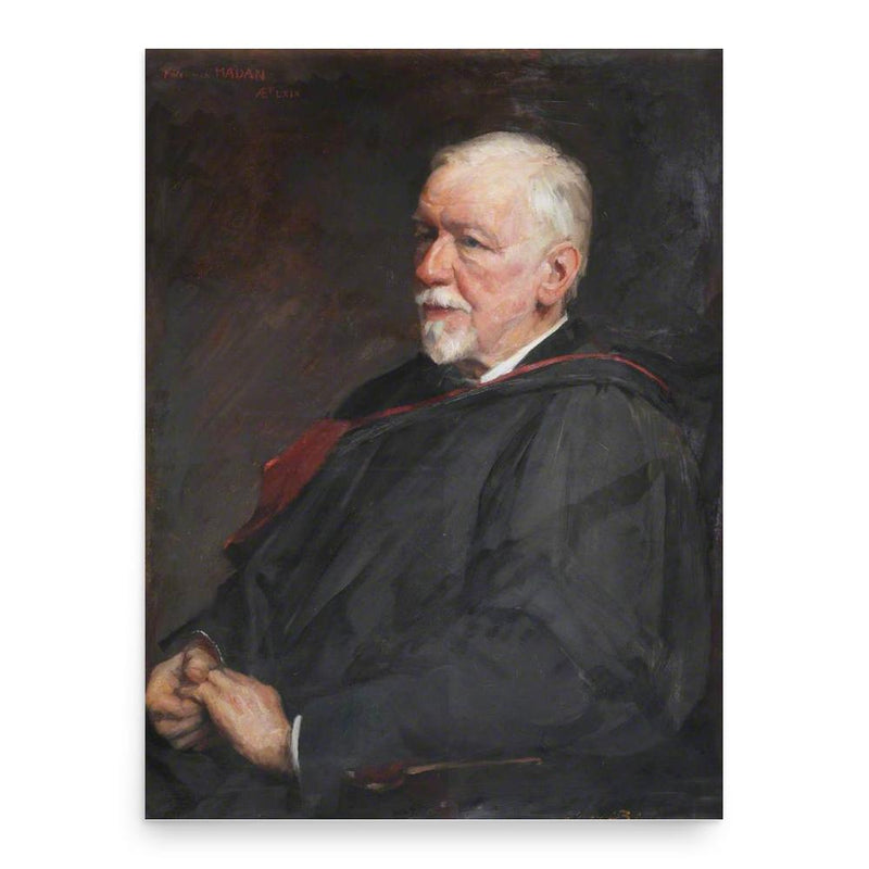 Falconer Madan poster print, in size 18x24 inches.