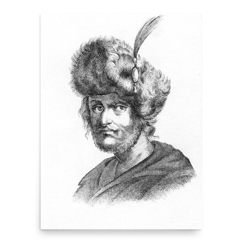 False Dmitry II poster print, in size 18x24 inches.