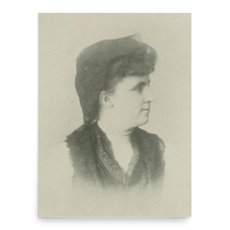 Fannie Douglass Smith poster print, in size 18x24 inches.