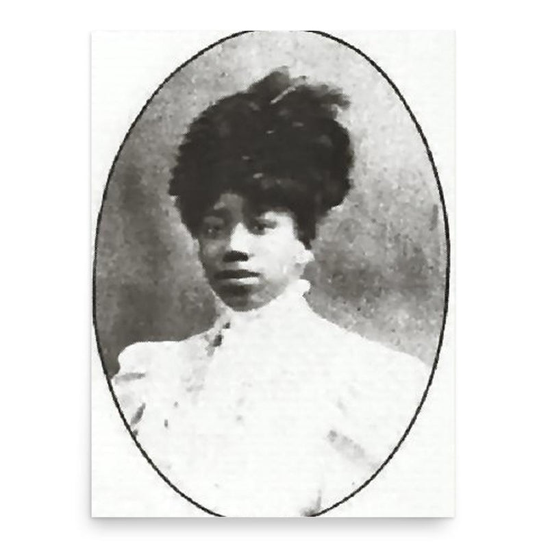 Fannie Emanuel poster print, in size 18x24 inches.