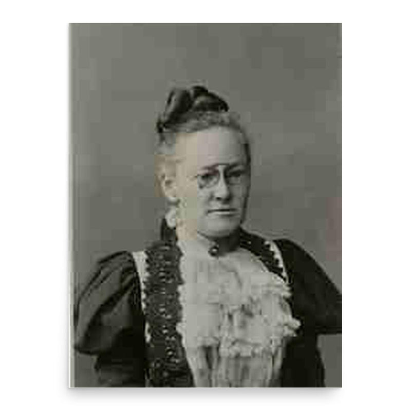 Fannie Farmer poster print, in size 18x24 inches.