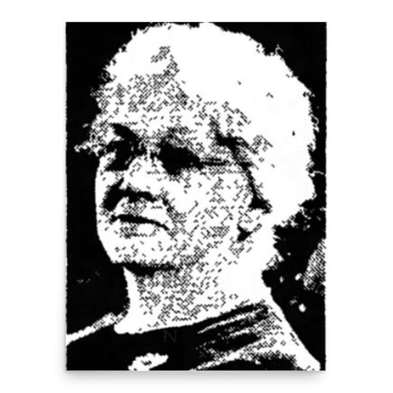 Fannie Forbis Russel poster print, in size 18x24 inches.