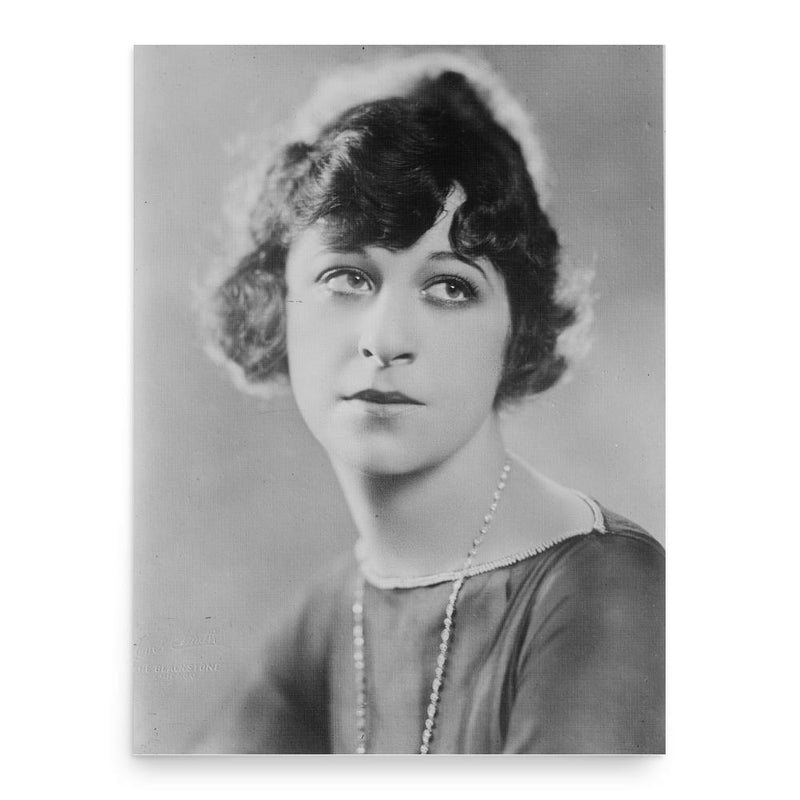 Fanny Brice poster print, in size 18x24 inches.