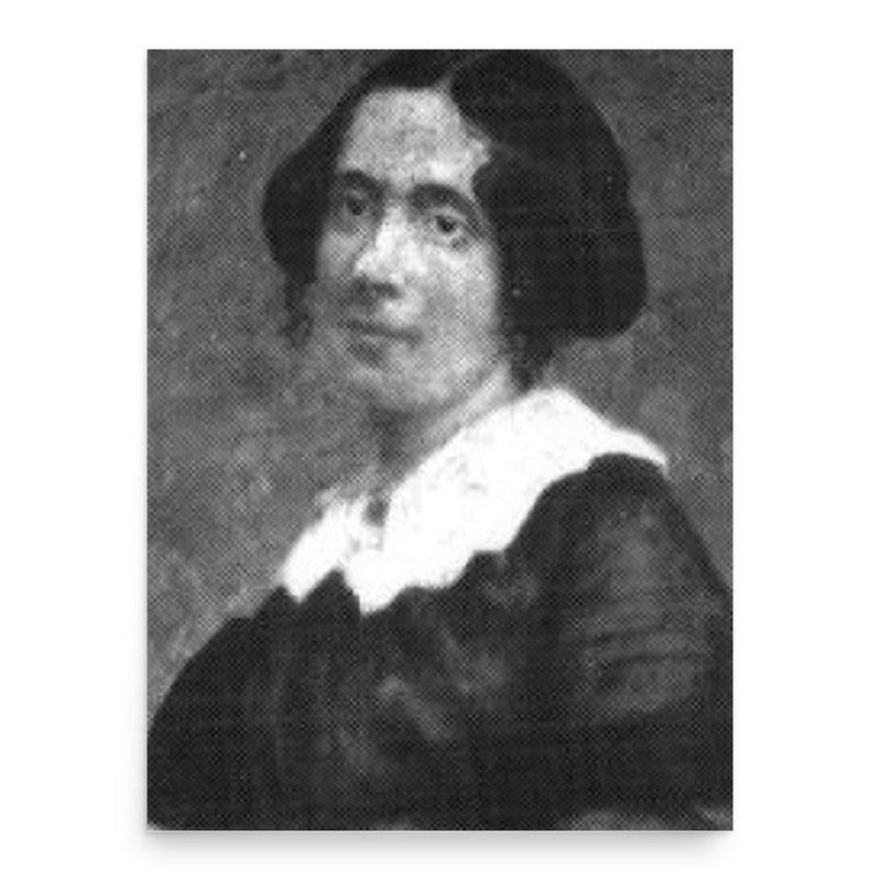 Fanny Chamberlain poster print, in size 18x24 inches.