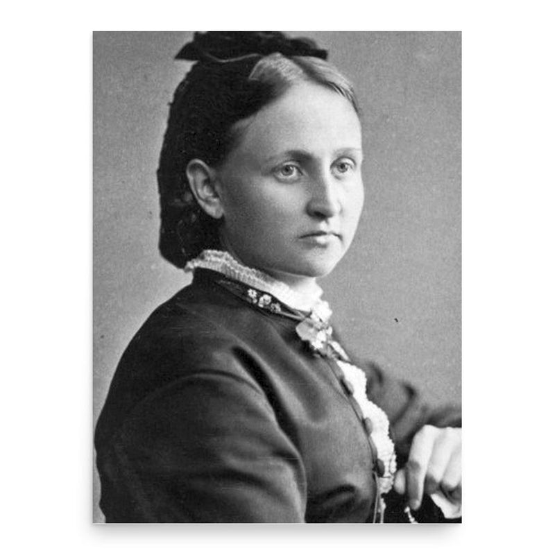 Fanny Churberg poster print, in size 18x24 inches.