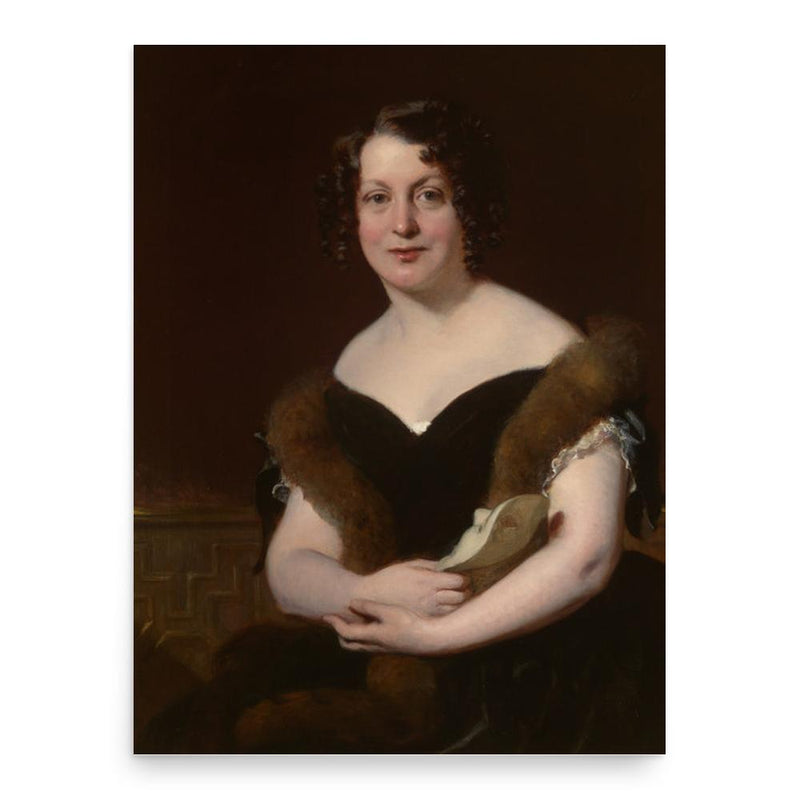 Fanny Fitzwilliam poster print, in size 18x24 inches.